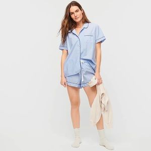 J. Crew end on end cotton pajamas - M